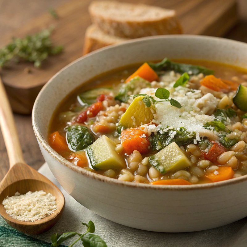 Zuppa Di Farro E Verdure