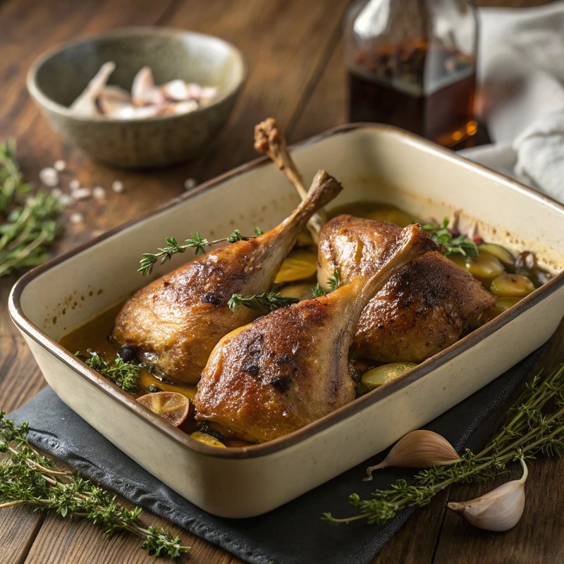 Confit de Canard - A French Gastronomic Delight