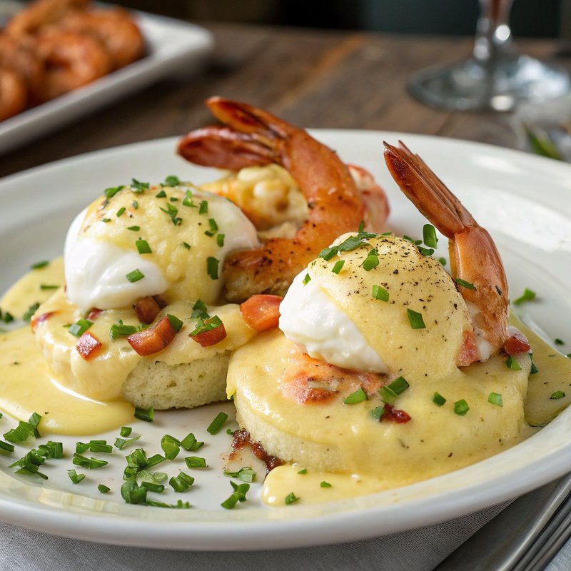 Southern Shrimp and Grits Eggs Benedict