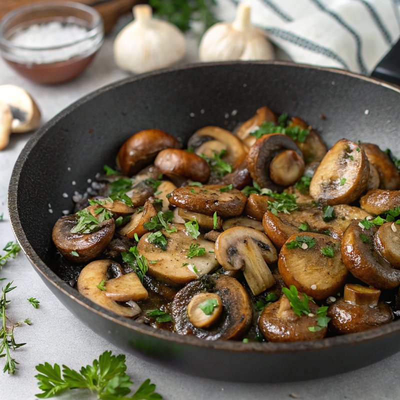 Savory Sauteed Mushrooms