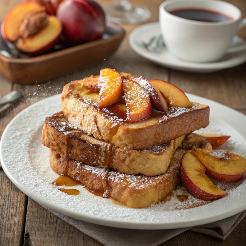 Nectarine French Toast