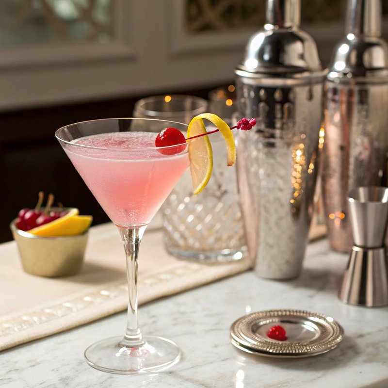 Pink Lady Cocktail