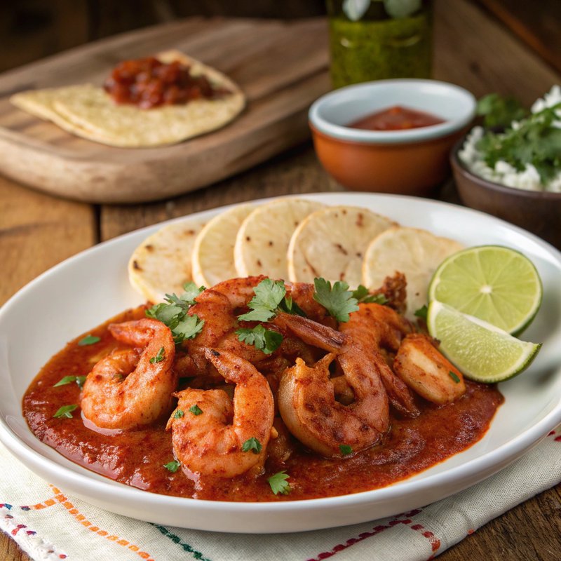 Camarones a La Diabla