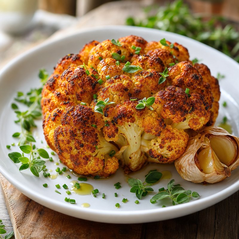 Smoked Cauliflower - This smoked cauliflower dish is a delightful way to enjoy this versatile vegetable. Infused with the sweet, smoky aroma from the smoker, it pairs beau