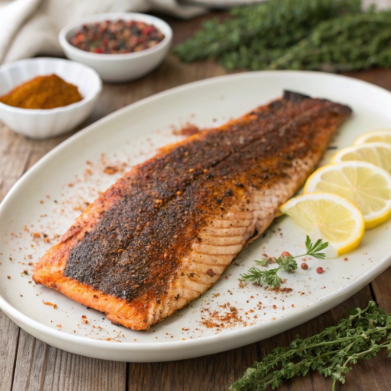 Blackened Trout