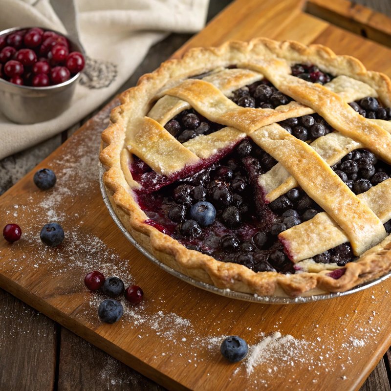 Boston Blueberry Pie