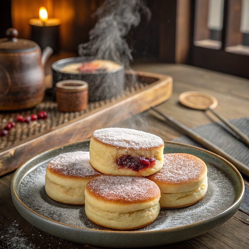 Imagawayaki (Japanese Filled Pancakes)