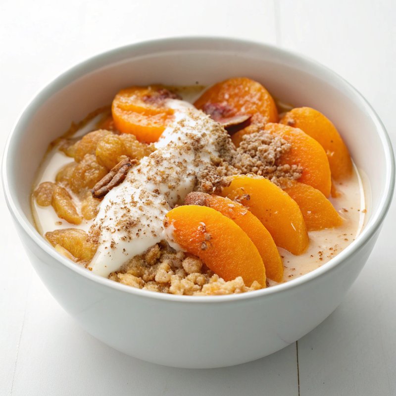 Refreshing Apricot Crisp Soup