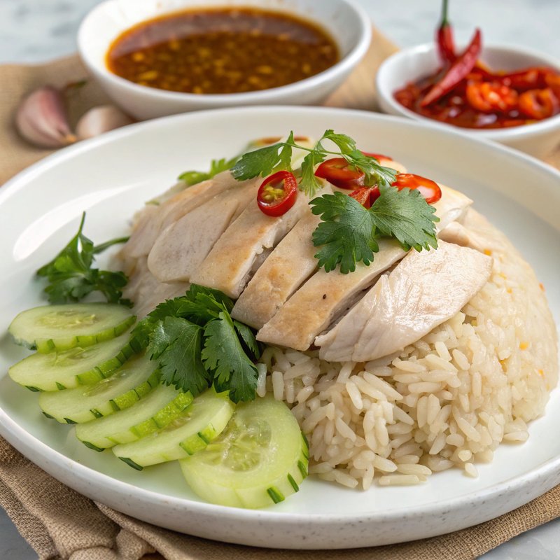 Hainanese Chicken Rice