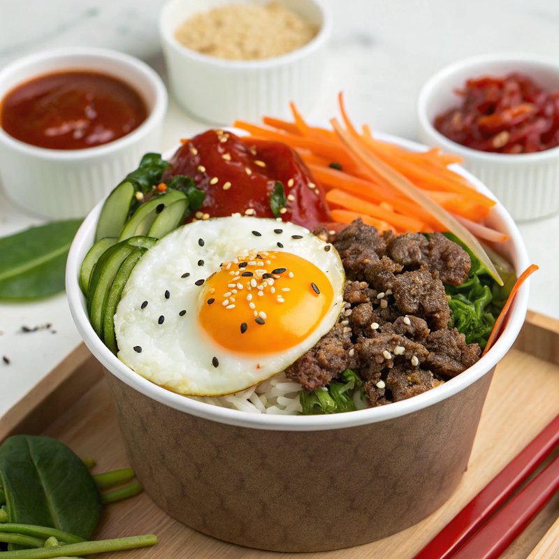 Bibimbap in a Cup