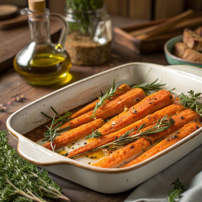 Herb Roasted Carrots