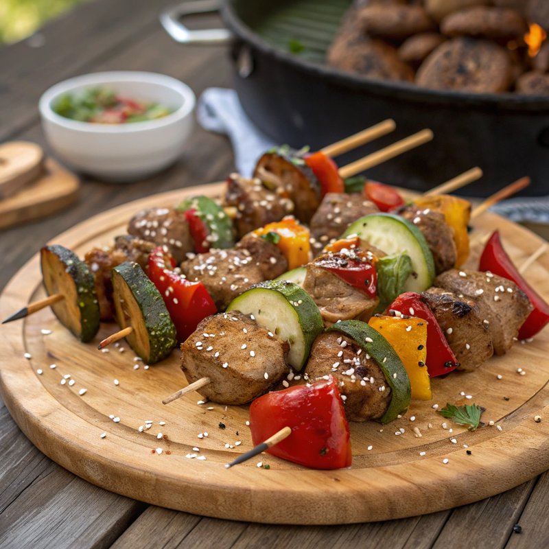 Sanjeok: Grilled Korean Skewers
