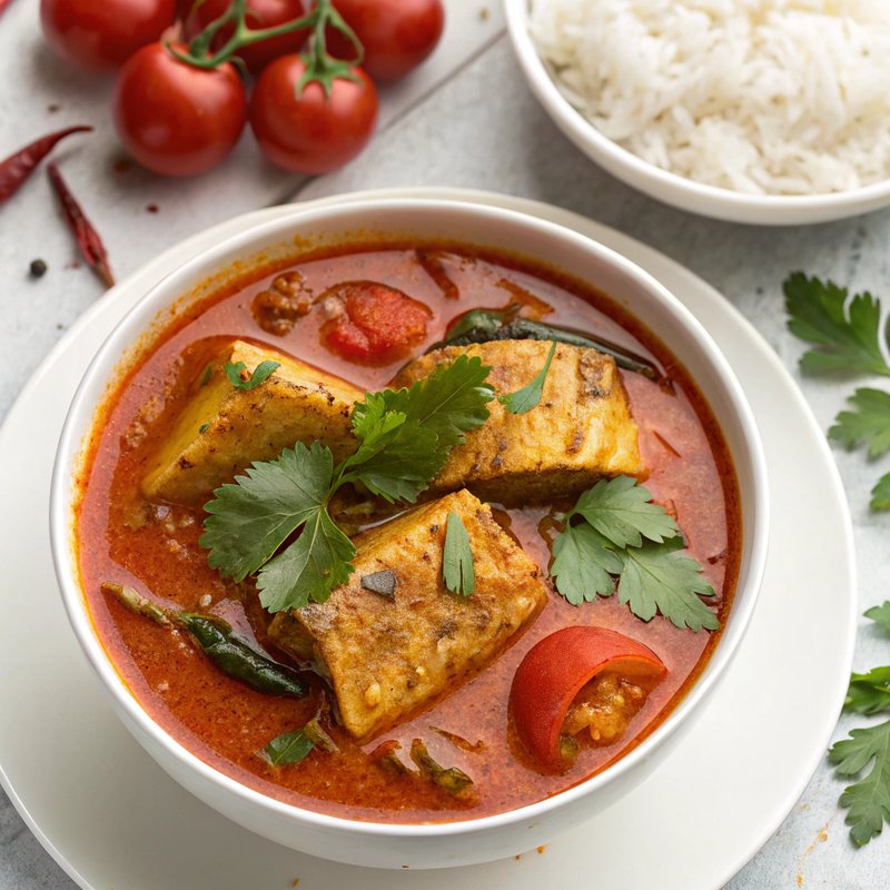 Andhra Fish Curry (Chepala Pulusu)