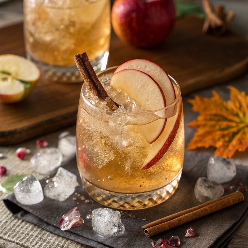 Apple Cider Gin Fizz