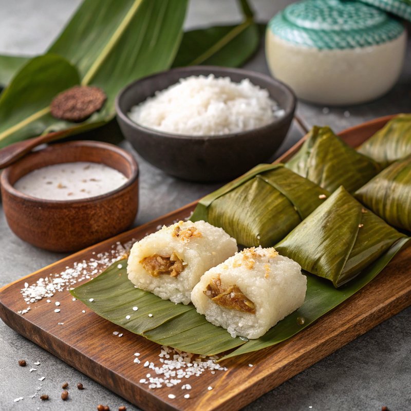 Pong Mouan Snol (Cambodian Sticky Rice Parcels)
