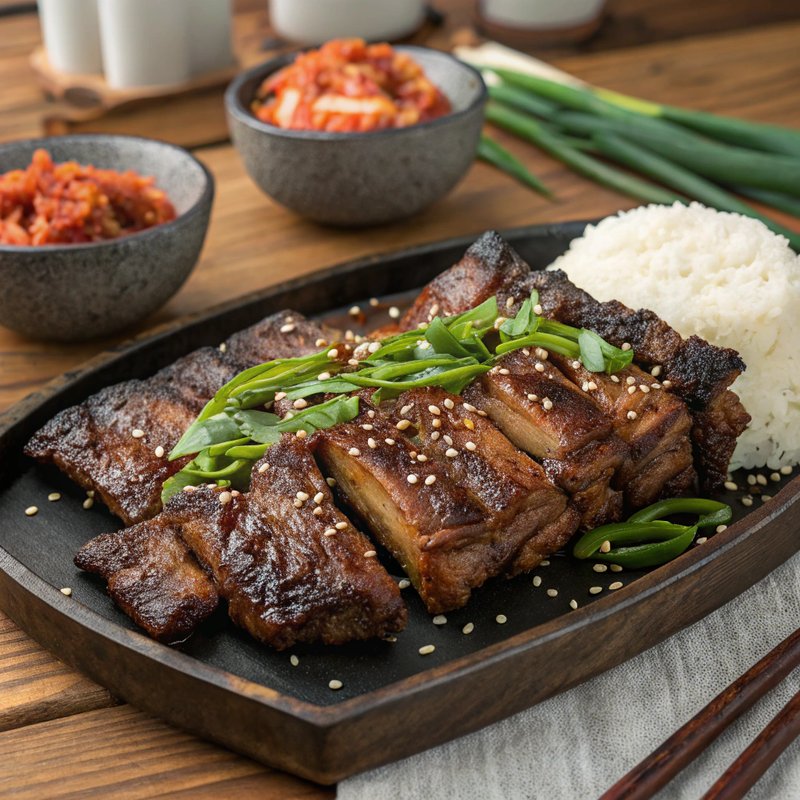 Authentic Korean Galbi