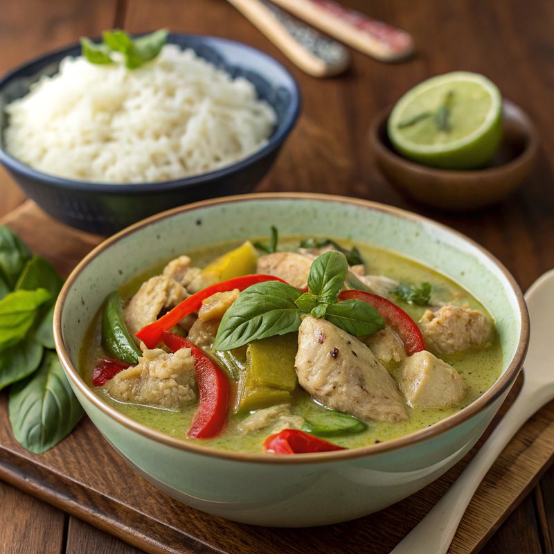 Authentic Thai Green Curry Chicken