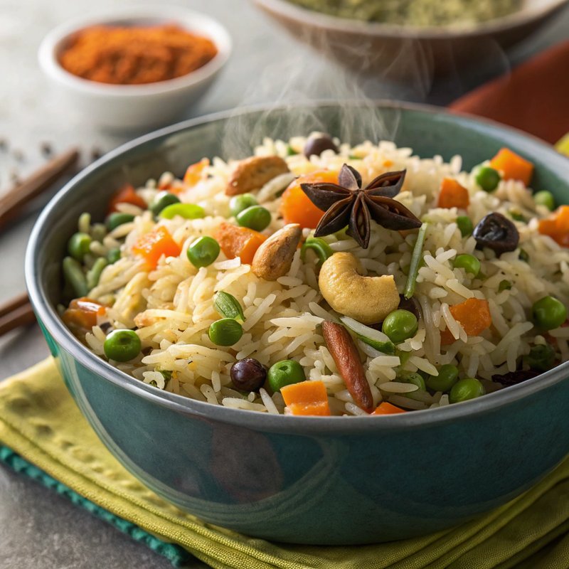 Aromatic Vegetable Pulao