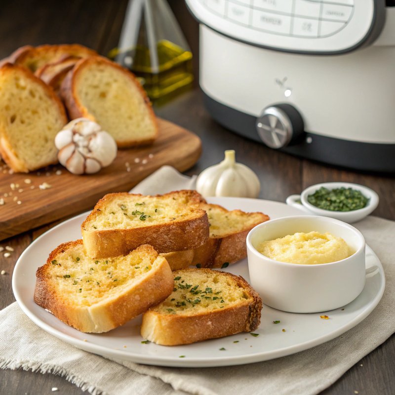 Air Fryer Garlic Toast