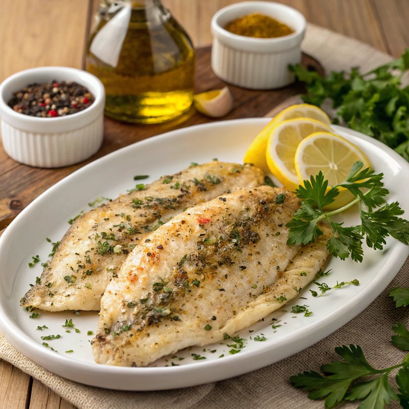 Herb-Infused Baked Tilapia