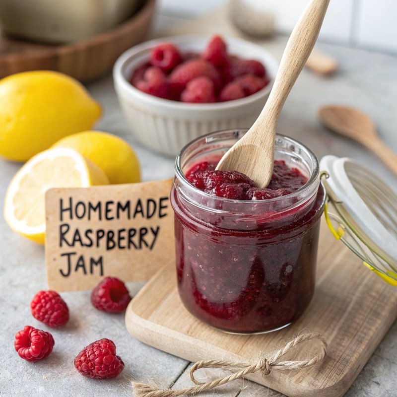 Homemade Raspberry Jam