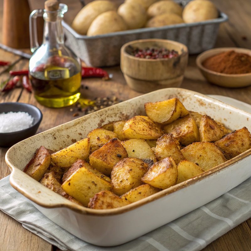Sweet and Spicy Country Potatoes
