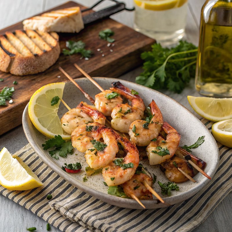 Grilled Shrimp Scampi