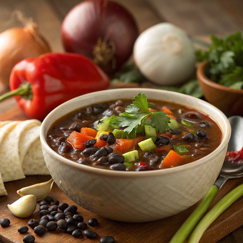 Hearty Black Bean Soup
