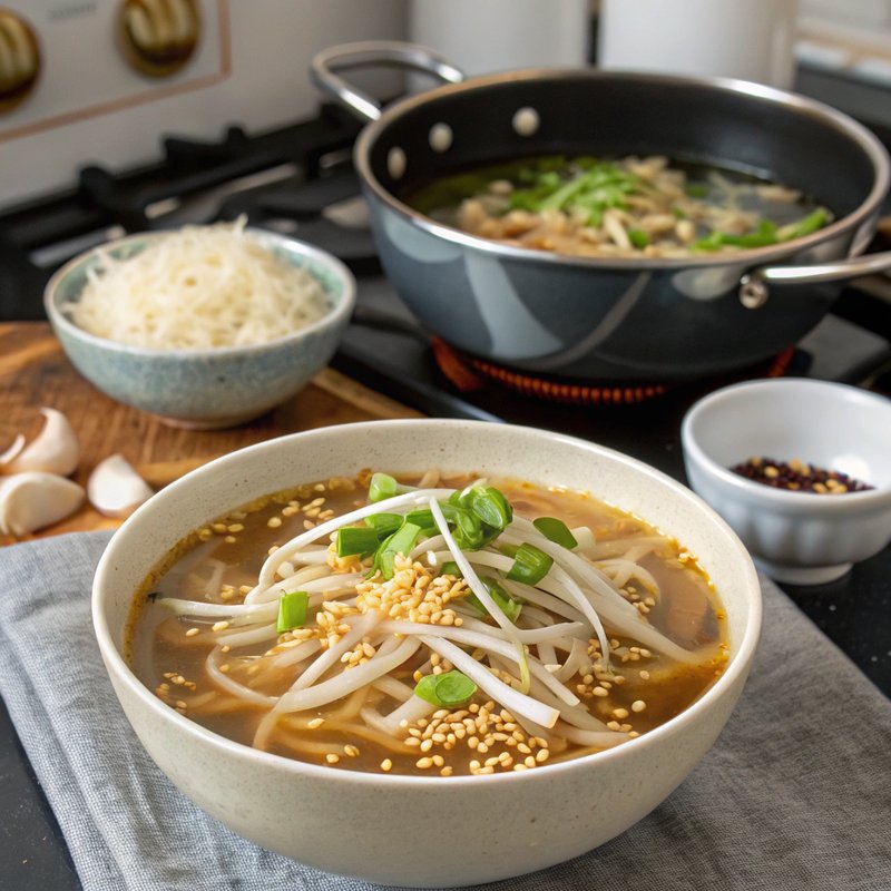 Kongnamul Guk (Korean Soybean Sprout Soup)