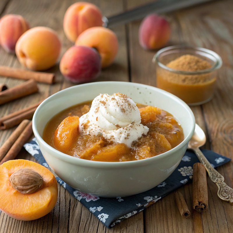 Apricot Cobbler Soup