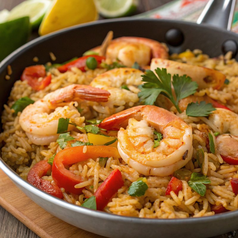 Arroz Con Camarones (Rice with Shrimp)