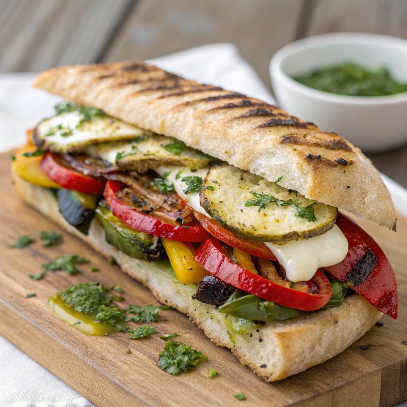 Grilled Vegetable Panini