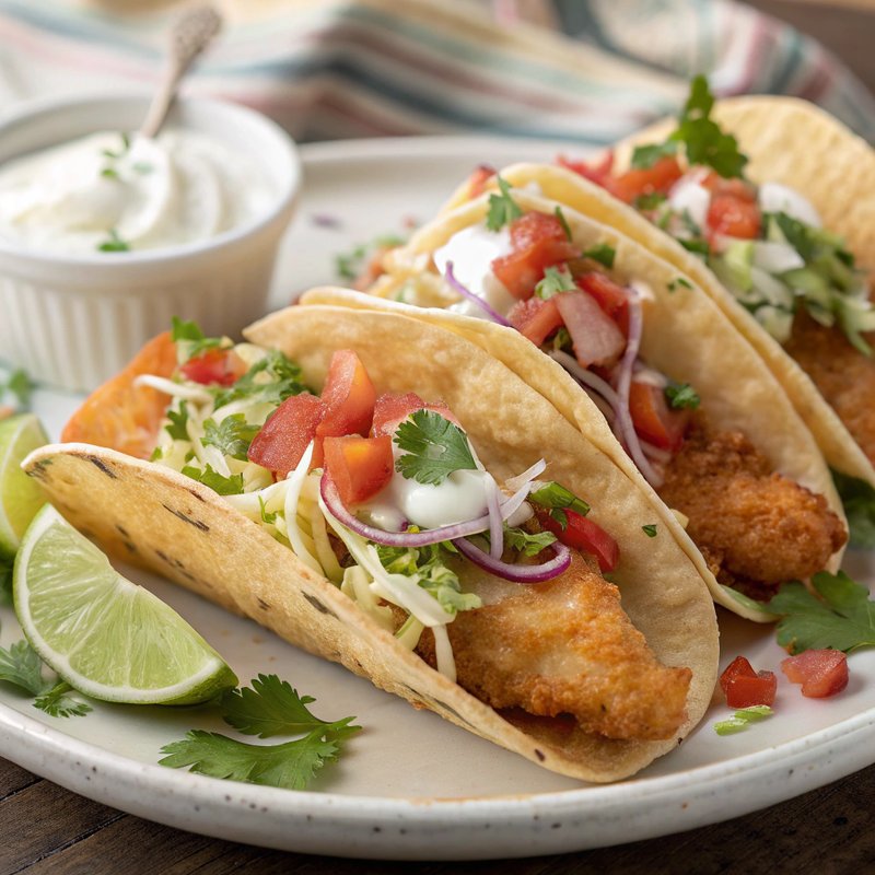 Authentic Baja-Style Fish Tacos