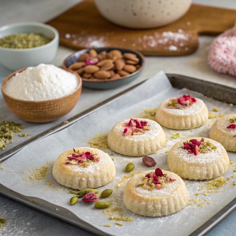 Golab (Persian Rose Water Pastries)