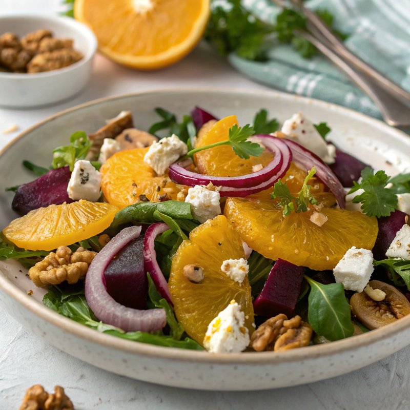 Vibrant Orange and Beet Salad