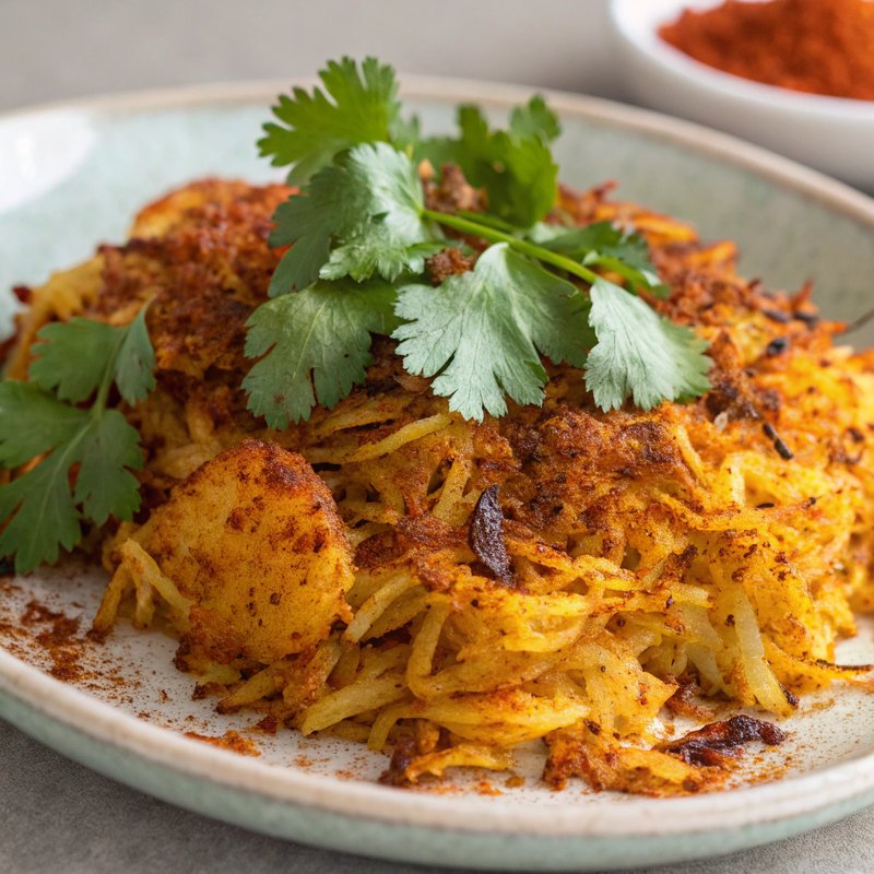 Tandoori Spiced Hashbrowns