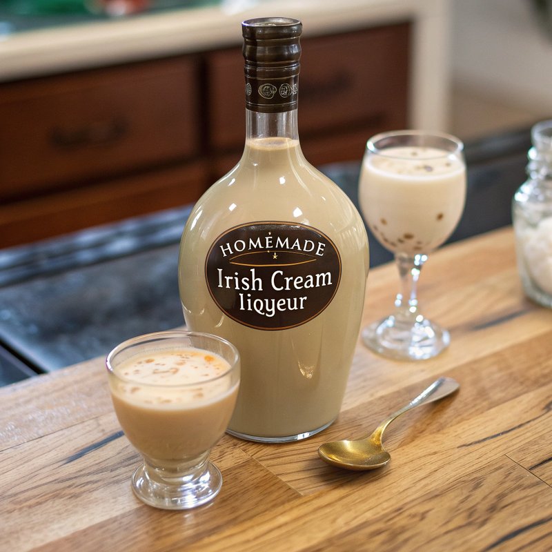 Homemade Irish Cream Liqueur