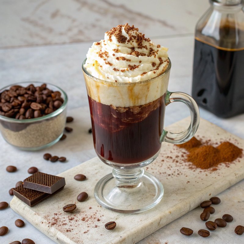 Bordeaux Wine Coffee - Indulge in a luxurious fusion of robust coffee and the velvety richness of Bordeaux wine. This delightful beverage embraces the bold flavors of freshl