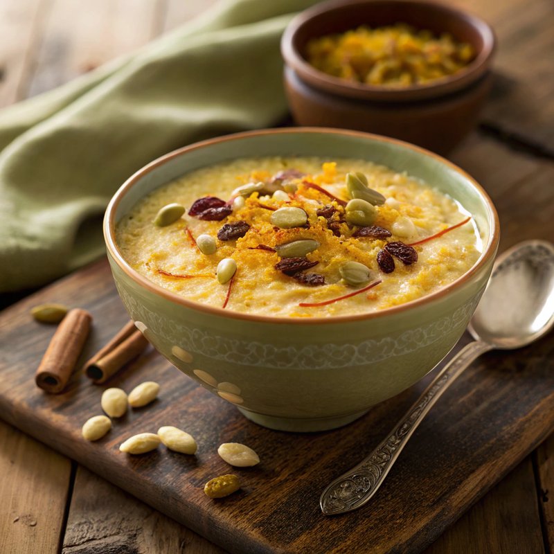 Authentic Indian Kheer (Rice Pudding)