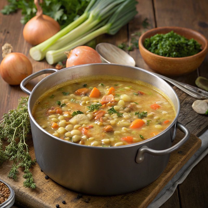 Tuscan Fava Bean Soup