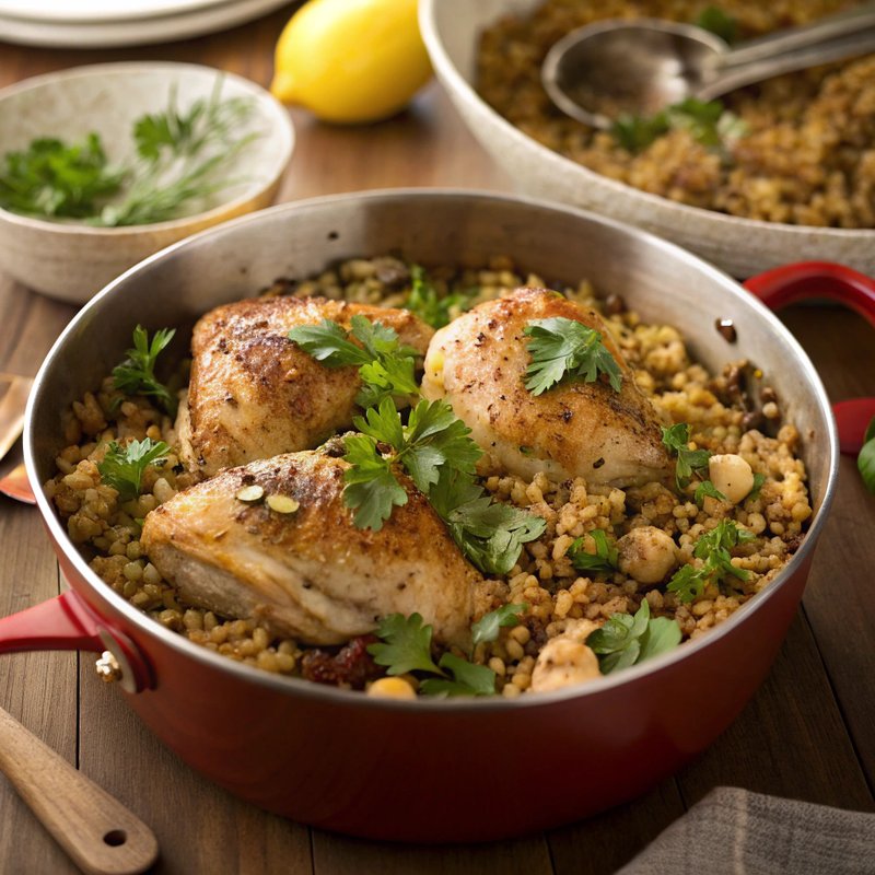 Chicken Freekeh