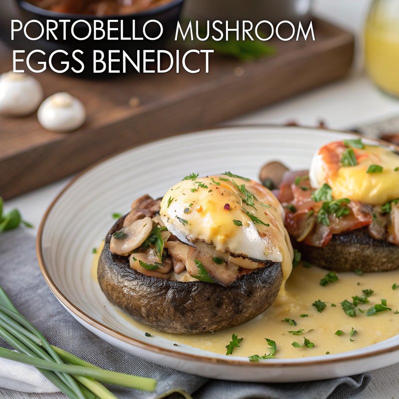 Portobello Mushroom Eggs Benedict