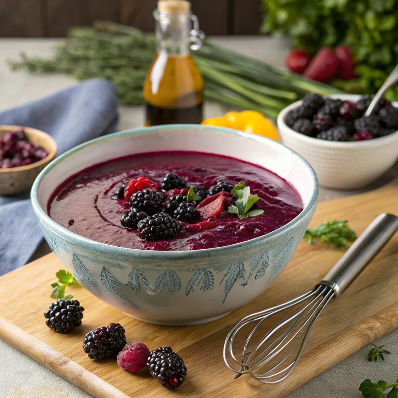 Enhanced Blackberry Vinaigrette