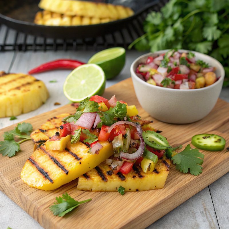 Grilled Pineapple Salsa