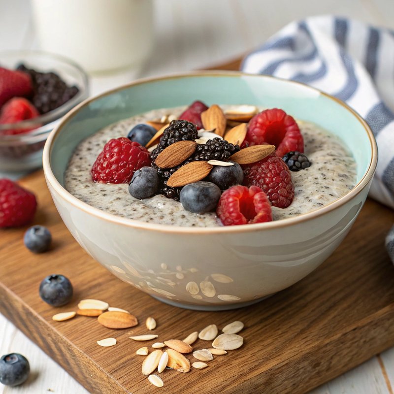Enhanced Gluten-Free Vanilla Chia Pudding