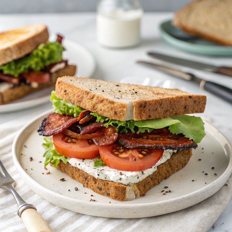 Vegan BLT Sandwich