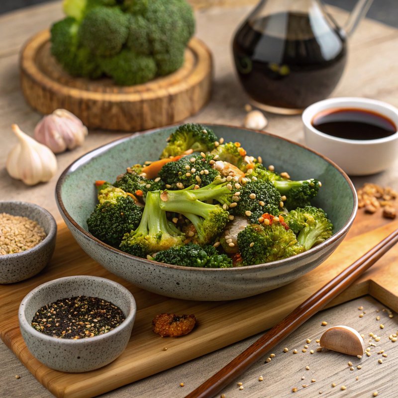 Savory Broccoli Stir Fry