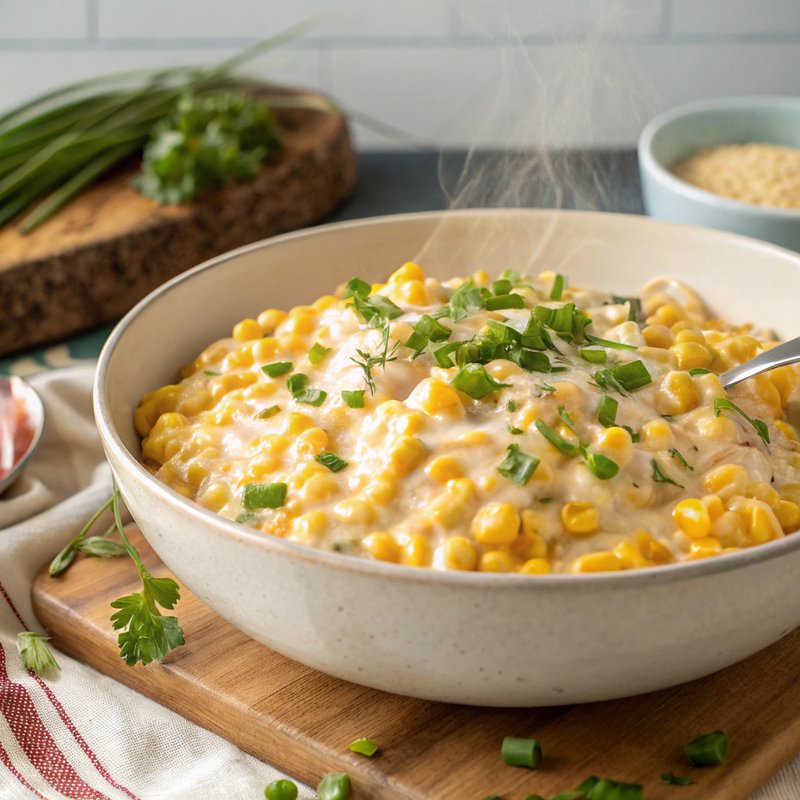 Creamy Cheesy Corn Delight