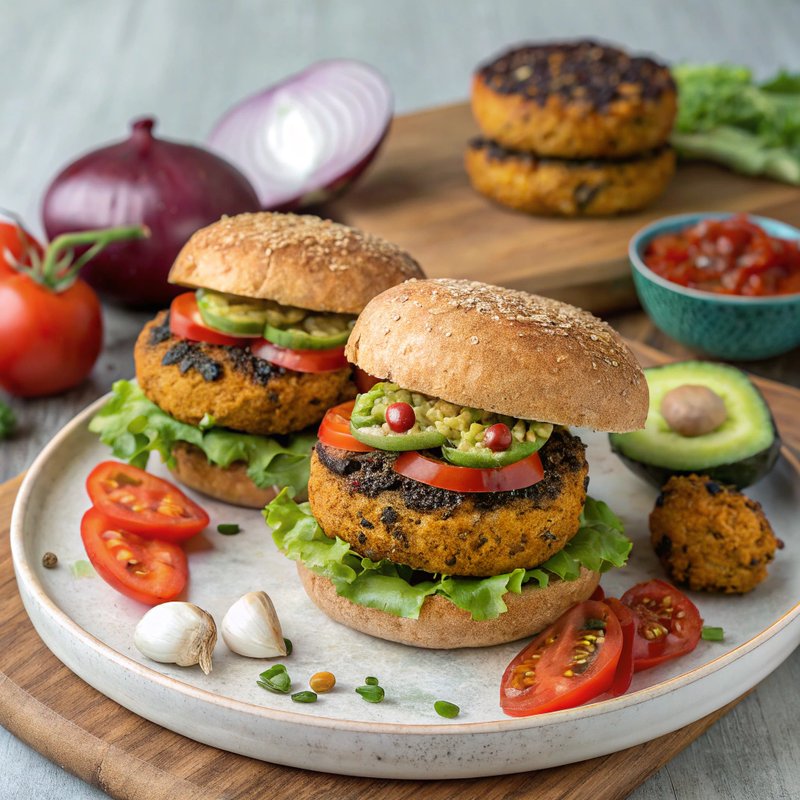 Gluten-Free Veggie Burgers