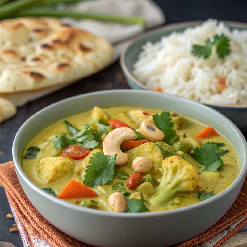 Creamy Cashew Vegetable Kurma